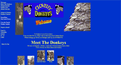 Desktop Screenshot of clovellydonkeys.co.uk